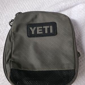 YETI Gray and Black Men's Bag